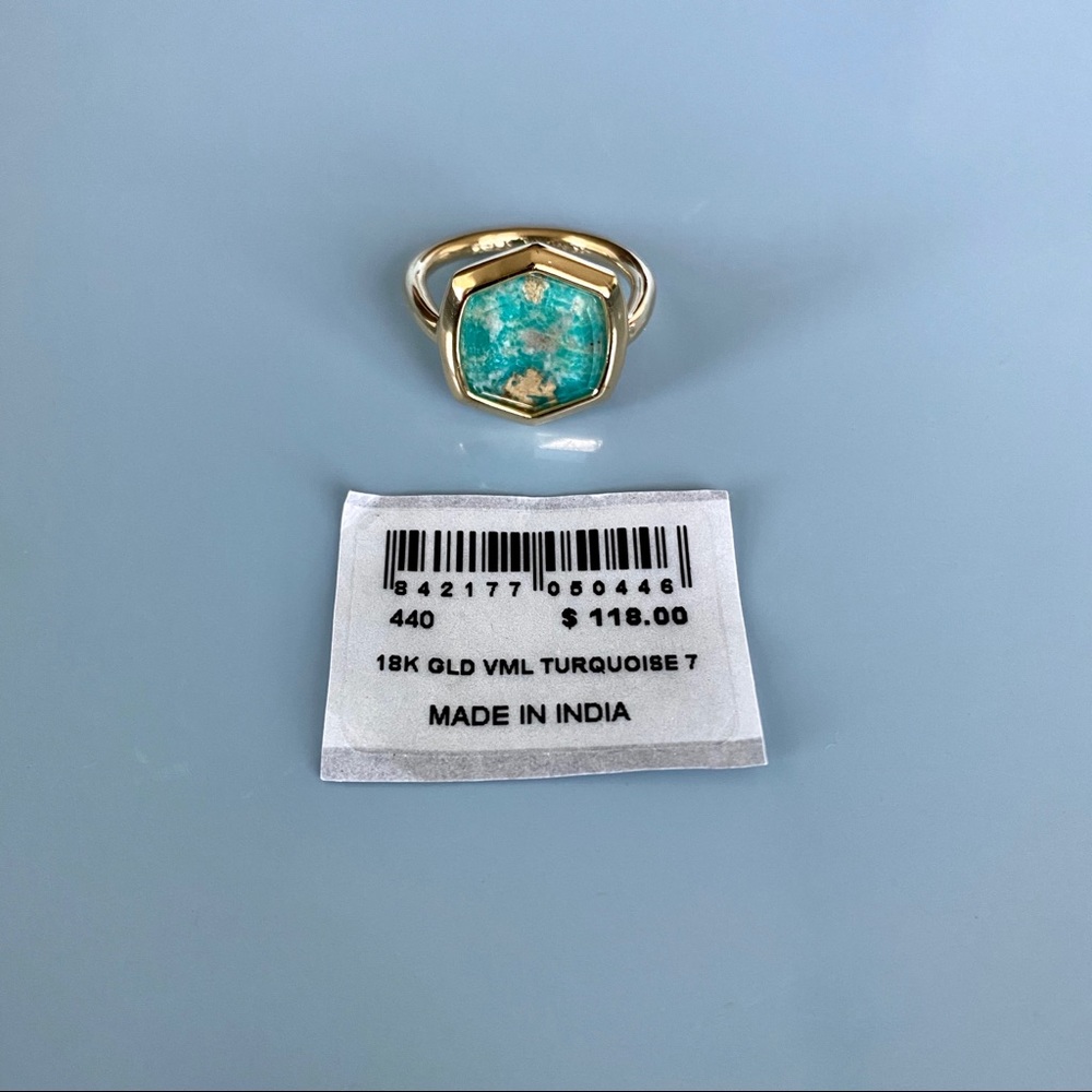 [SOLD] Kendra Scott Davis 18k Gold Vermeil Ring